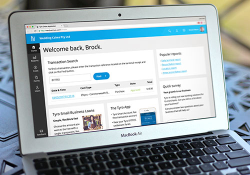 Tyro Merchant Portal